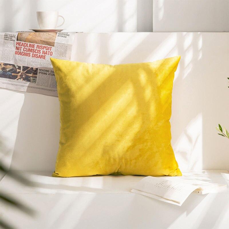 Velvet Dream Solid Cushion Covers